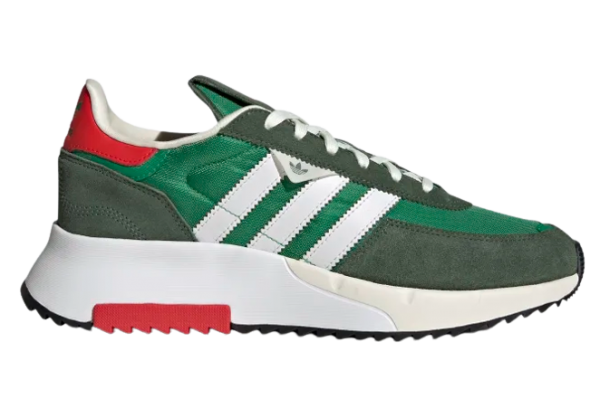 Кроссовки Adidas Retropy F2 White Green Oxide